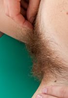 Hairy Aza shows off her bush, Aza (aza001) ATK Archives: Aza (Hairy Aza shows off her bush)