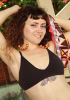 Hirsute babe Honey debuts and shows her hairy nipples, Honey (hon018) ATK Natural & Hairy: Honey (Hirsute babe Honey debuts and shows her hairy nipples)