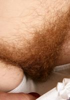 Silvia spreads her big bush., Sylvia Sinclair (sil016) ATK Natural & Hairy: Sylvia Sinclair (Silvia spreads her big bush.)